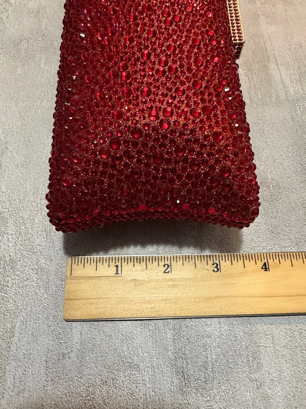 Elegant Red Clutch Bag - Picture 8 of 11